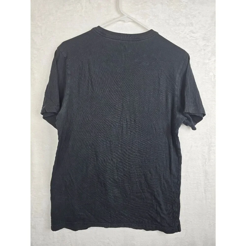 3/$25 Nike Graphic Tee Black Multicolor Swoosh Logo T-Shirt Mens Small